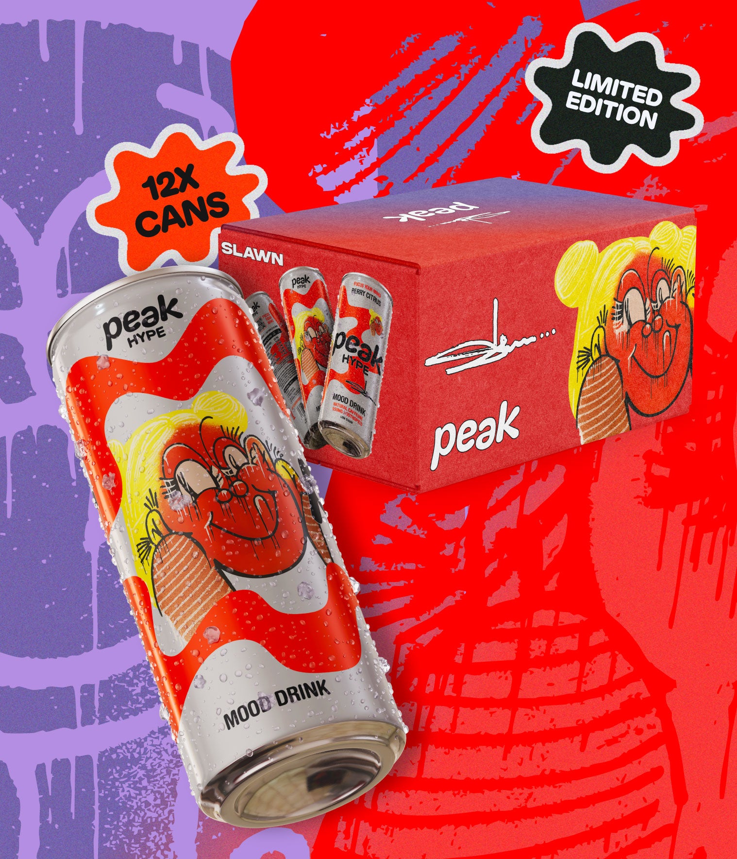 Peak x Slawn - Multipack (Hype & Calm Combo)