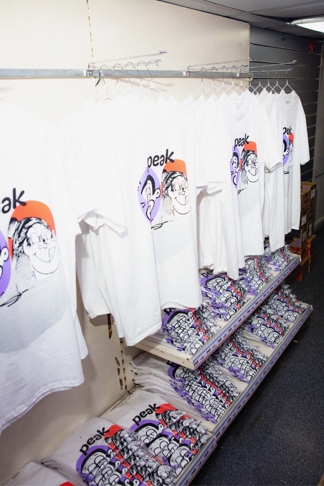 Peak x Slawn - Face Flip Tee